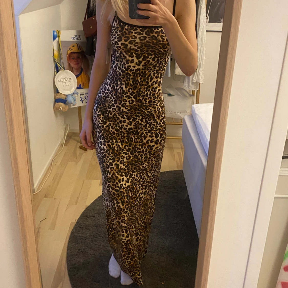 Leopard slip dress - 91