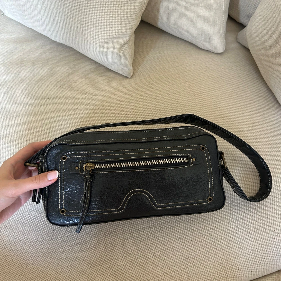 Vintage baguette bag - 90