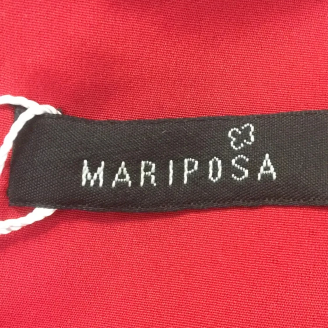 Röd midiklänning - 91