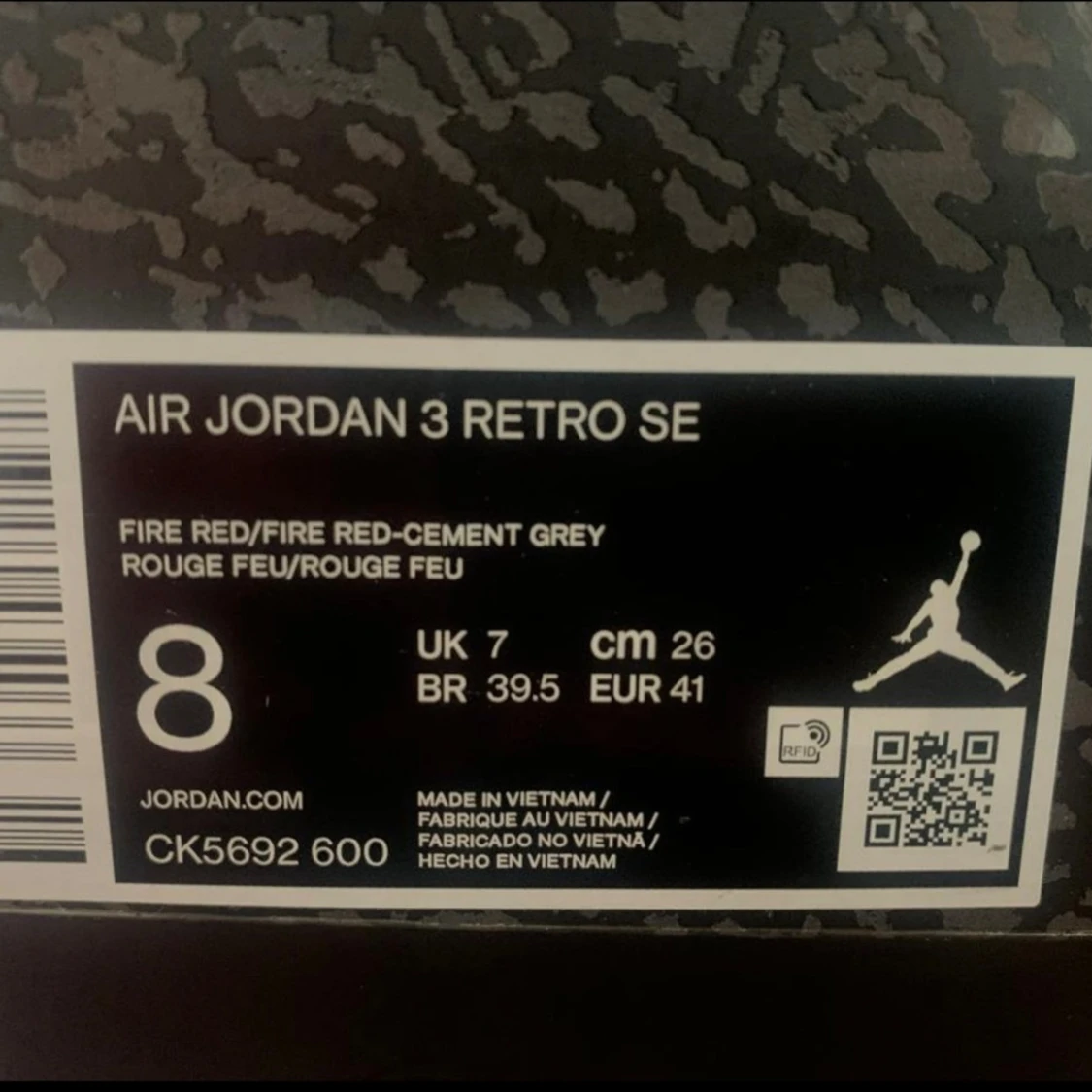 Jordan 3 - 91