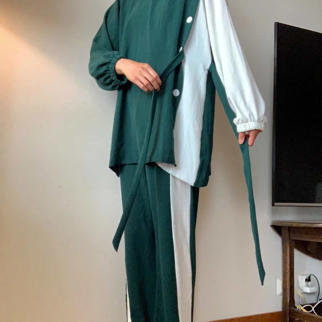 Modest Set. Skjorta med Byxor 