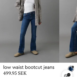 Low waist bootcut jeans - Det är helt oanvända och säljer då jag har köpt nya, inga deftekter