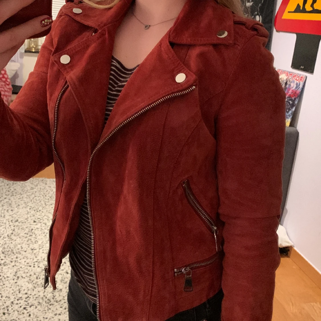 Vera Moda röd jacka  - 90