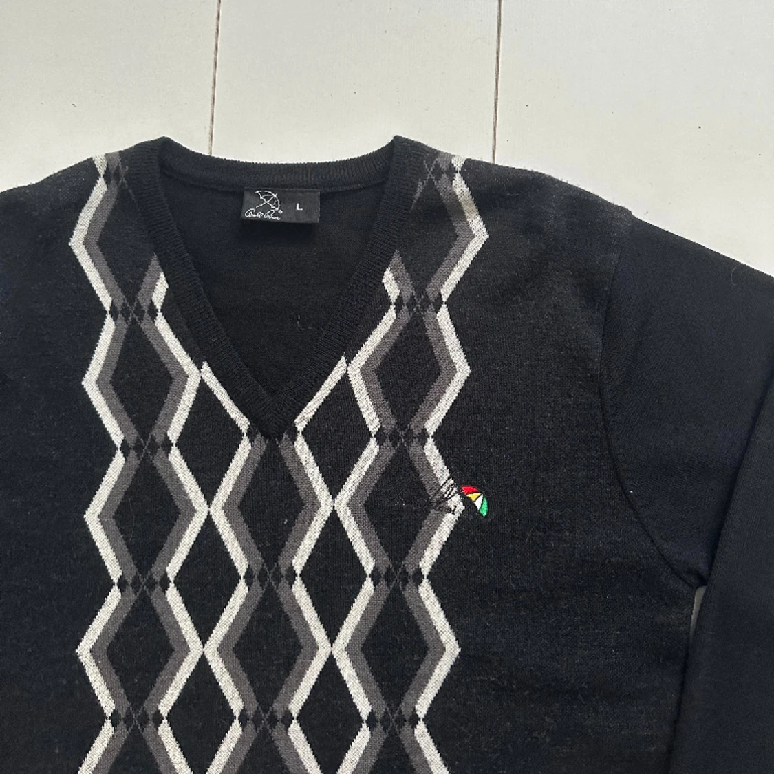 Vintage skickad sweatshirt  - 90