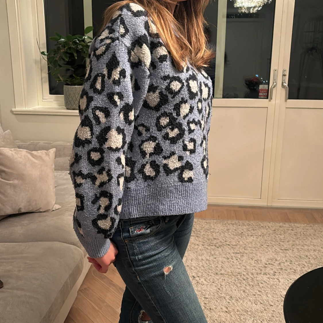 Leopard tröja  - 90