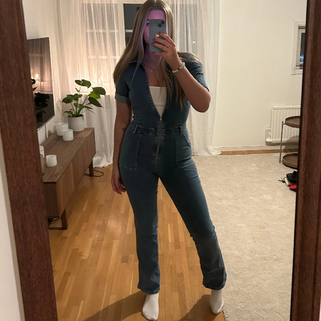 jeans jumpsuit