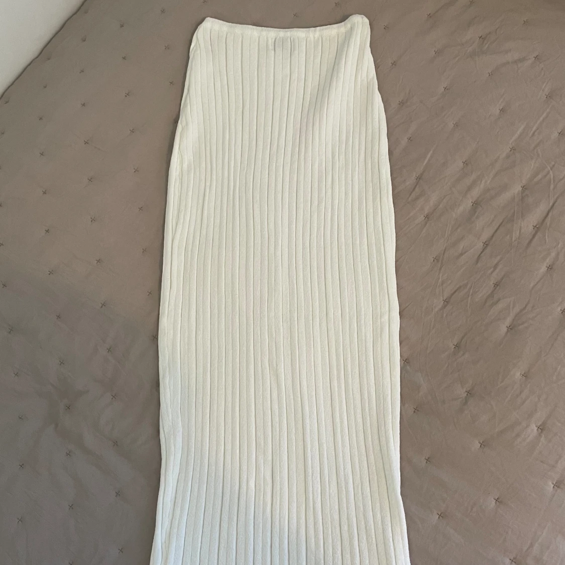 Sndys Baha Ribbed Skirt White - 91
