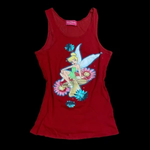 Linne - Gulligt vintage linne med tryck på