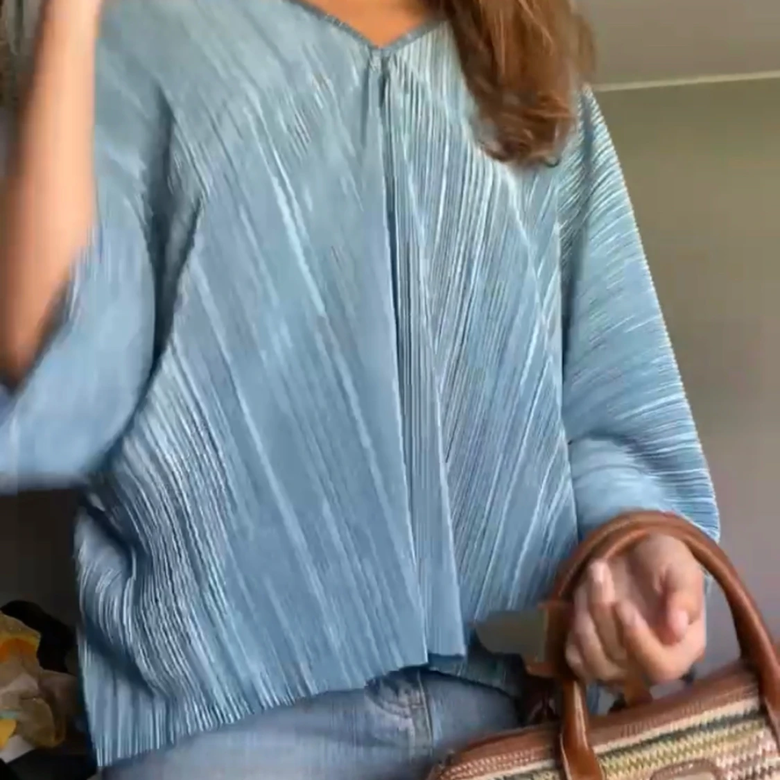 Plisserad tröja - 91