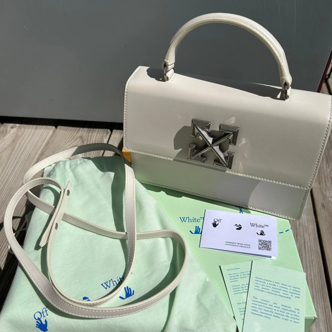 Off white väska - 25