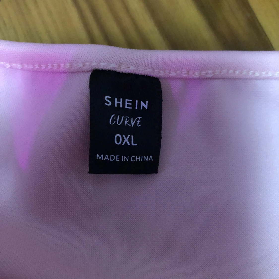 Rosa klänning mermaid stil - 90