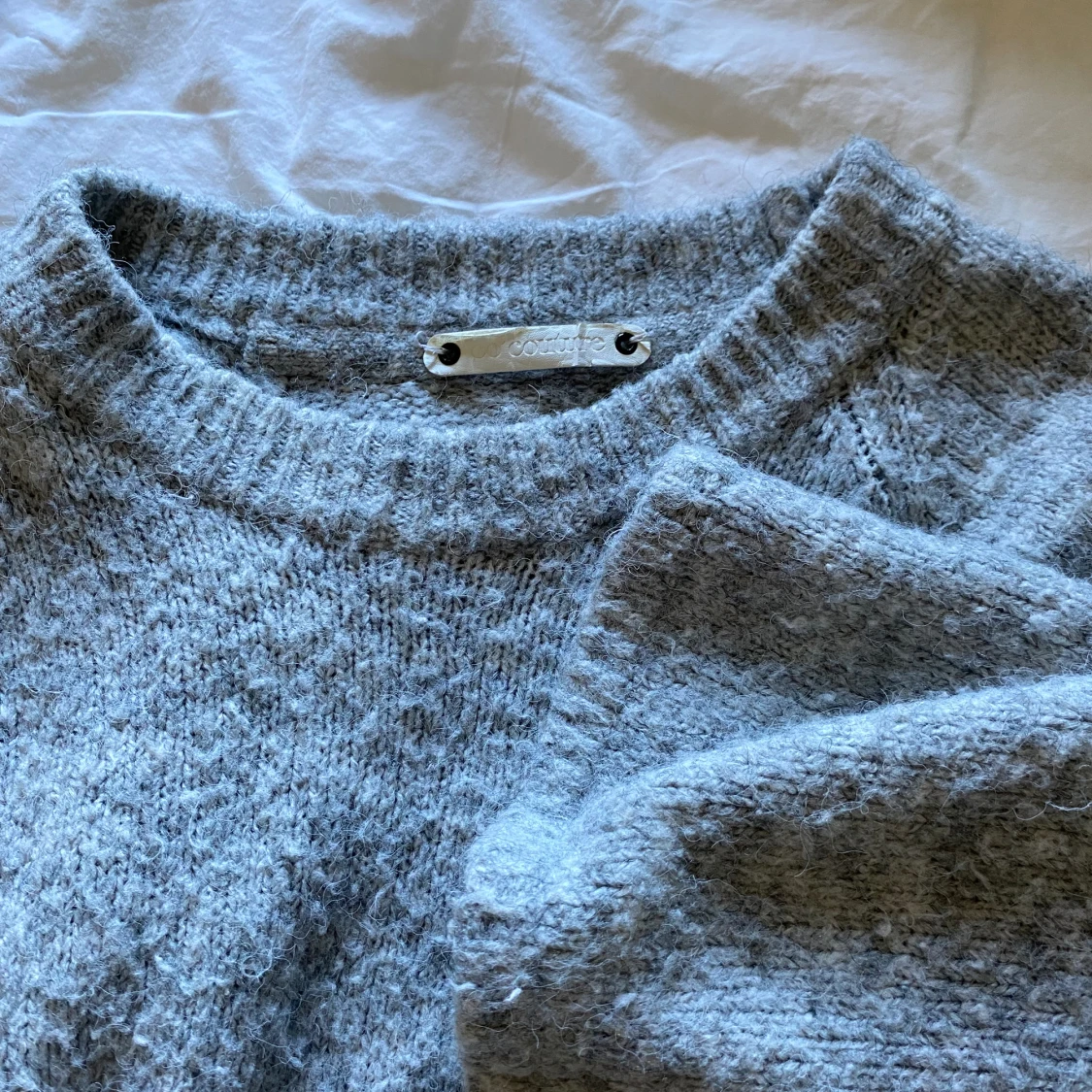 Trekvarts stickad tröja - 91