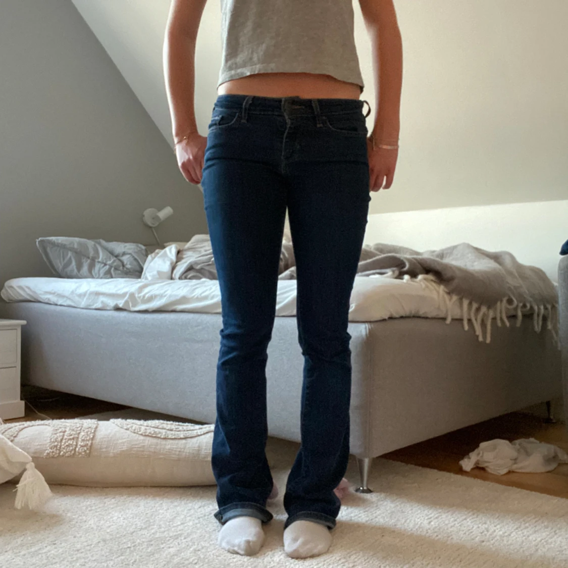 Lågmidjade Bootcut Levi’s jeans!!! - 91