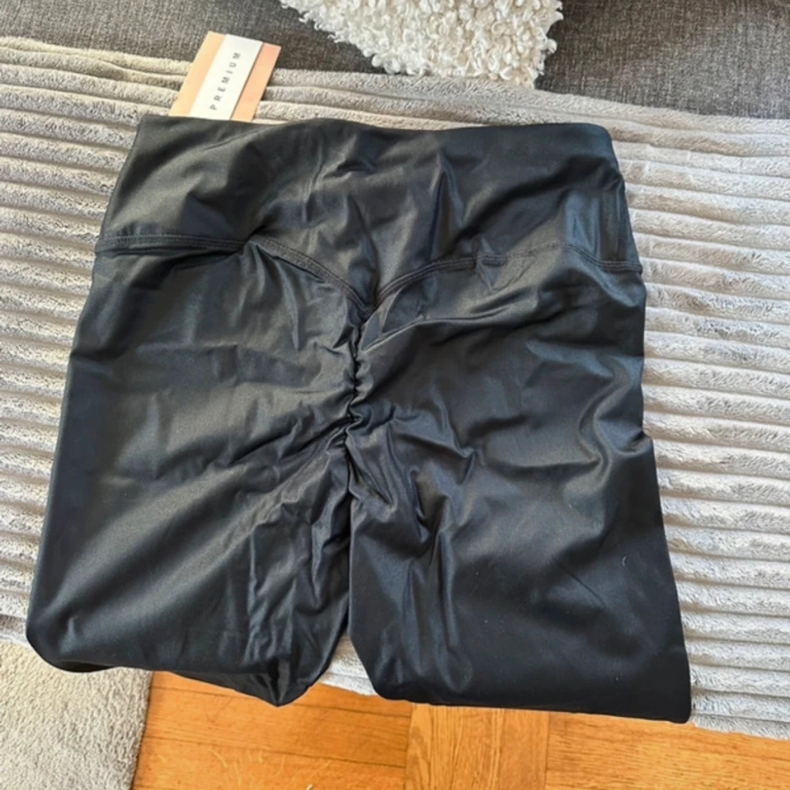 Träning tights med skrunch