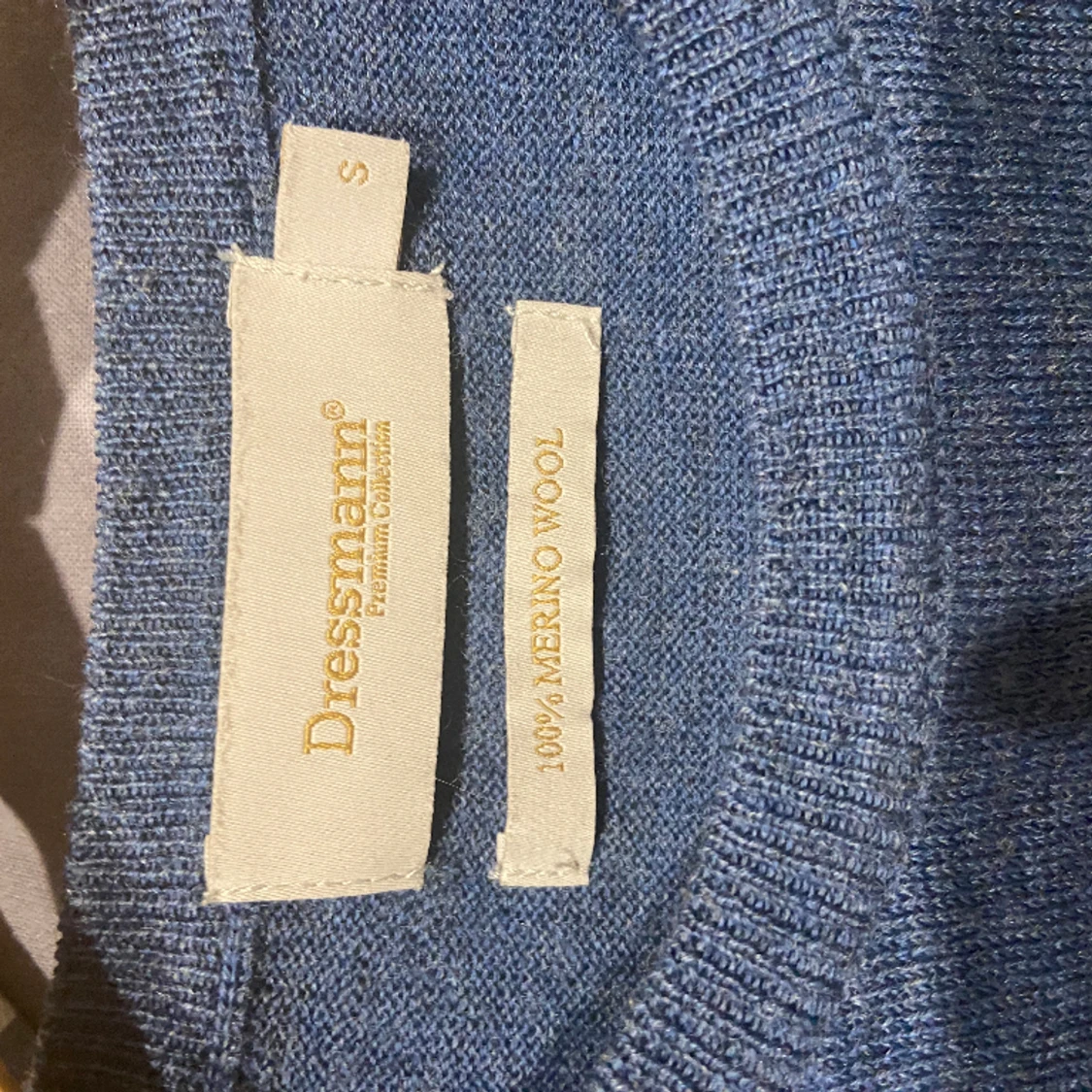 Dressmann merinoullströja - 90