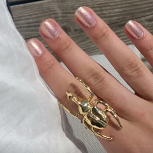 Ioaku ring - Kommer tyvärr inte till användning längre. 500kr nypris. Använt få gånger men färgen har ändå skavt av lite (se andra bilden) men inget som syns när ringen är på. Ringen är justerbar så passar alla!