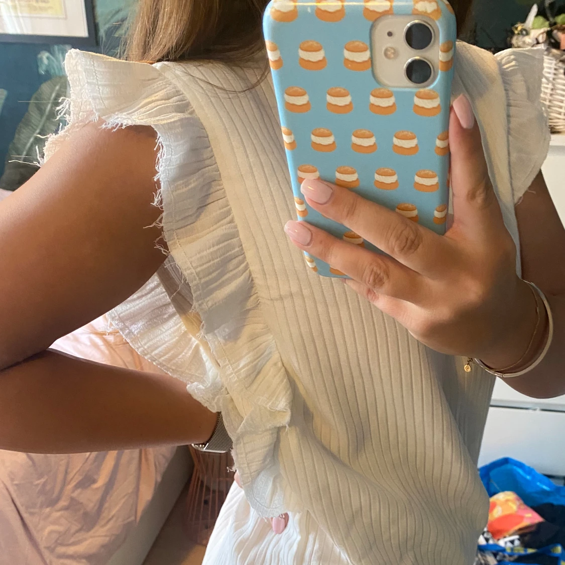 Vit sommarklänning  - 91