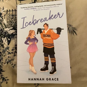 Ice breaker  - Jag köpte boken för inte så länge sen dock så läste jag den på några dagar sen har inte längre någon användning av den ❤️