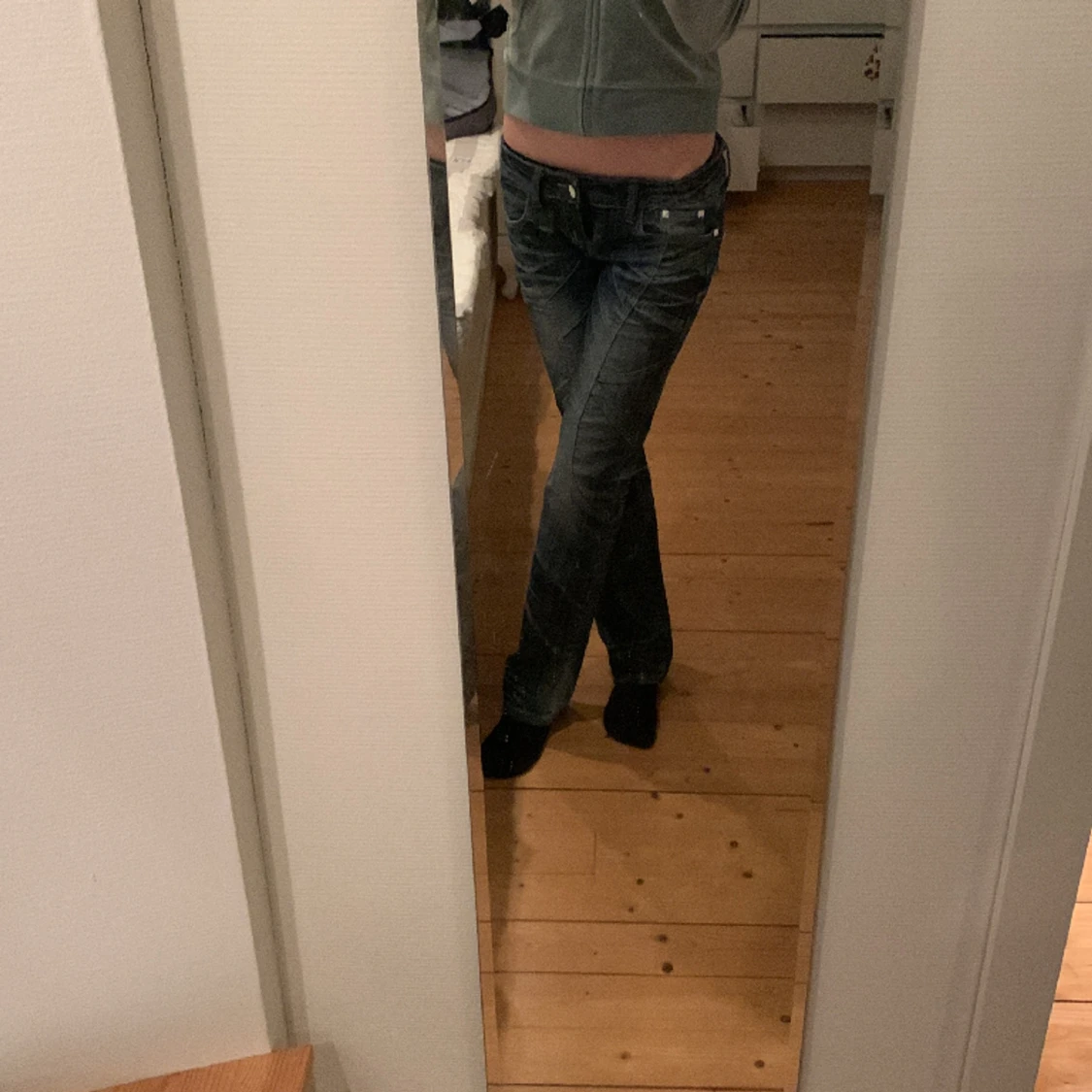 Blåtvättade BTjeans - 90