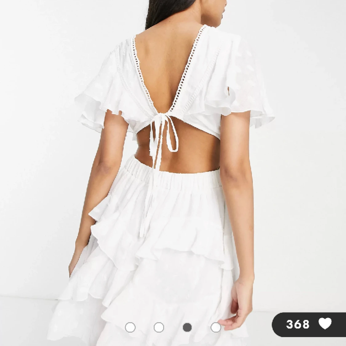 Vit klänning från asos - 91