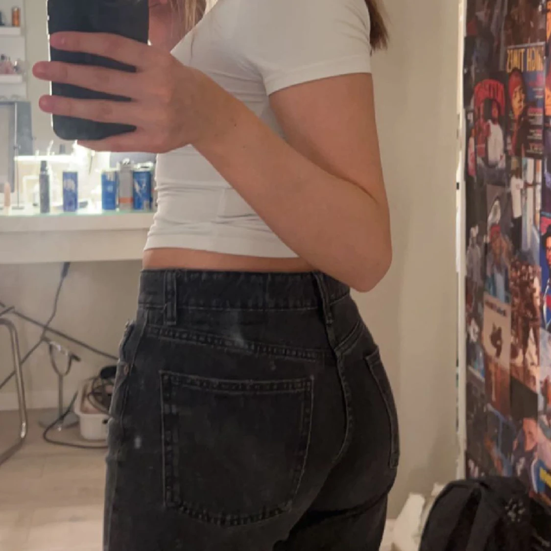 Lågmidjade jeans - 90