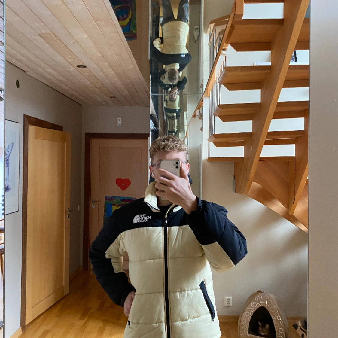 The North face pufferjacket - 90