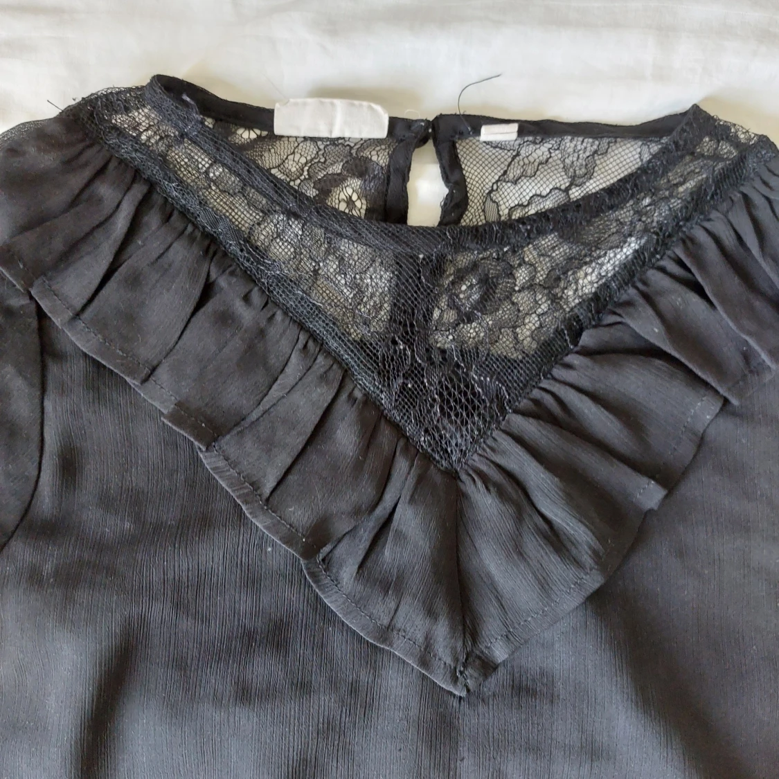 Långärmad spetströja<3 - 90