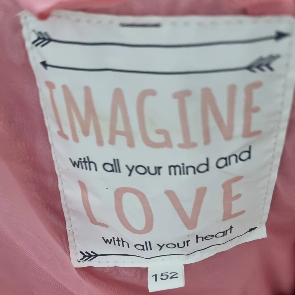 Rosa mjuk fluffig teddy jacka - 92