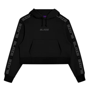 Rainbow reflextive stripes - Double layer sweatshirt wirh set-in sleeves, kangaroo pouck pocket, ribbed cuffs and hem. Blaze rainbow reflextive logo