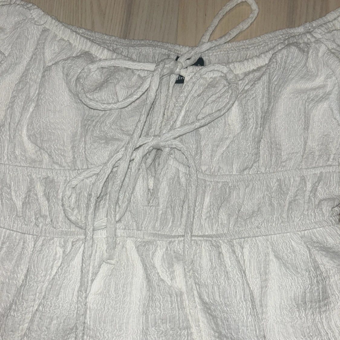 Super fin vit klänning - 90