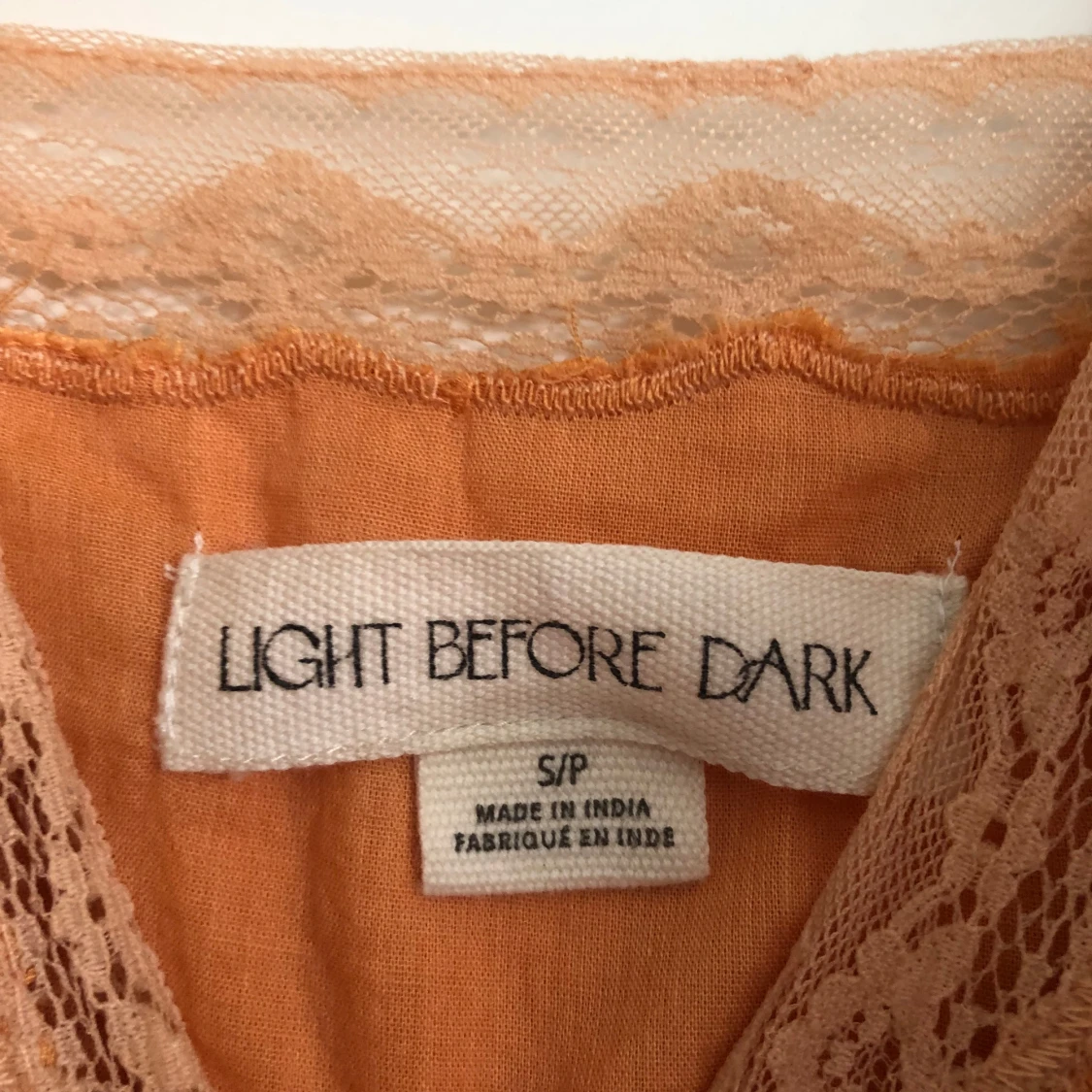 Orange miniklänning - 91