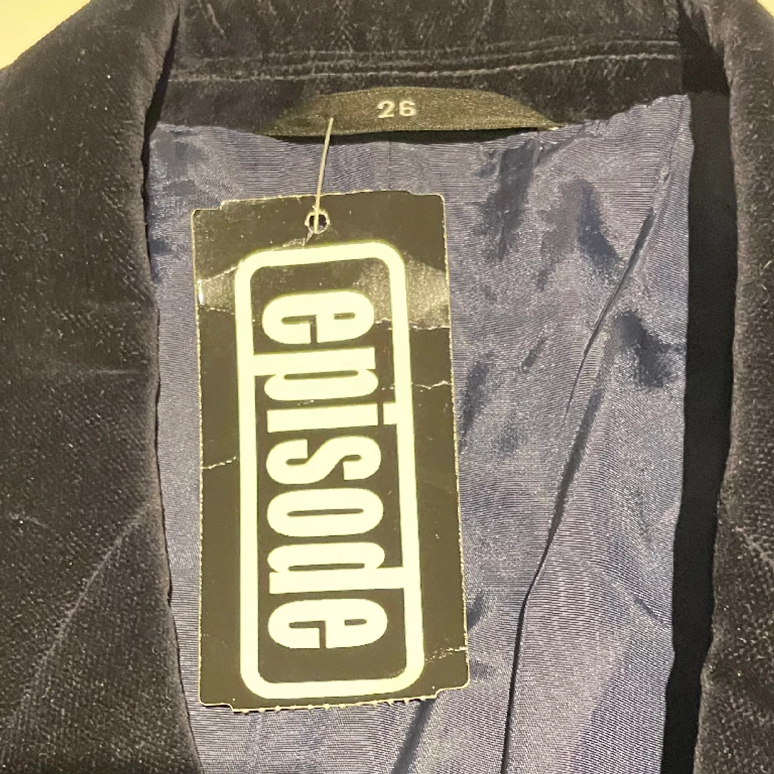 Vintage sammetskavaj - 91