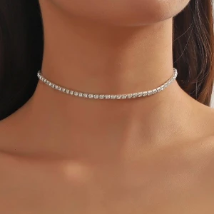 Strass choker NY 💕 - Ny strass choker 💕 oanvänd 💖