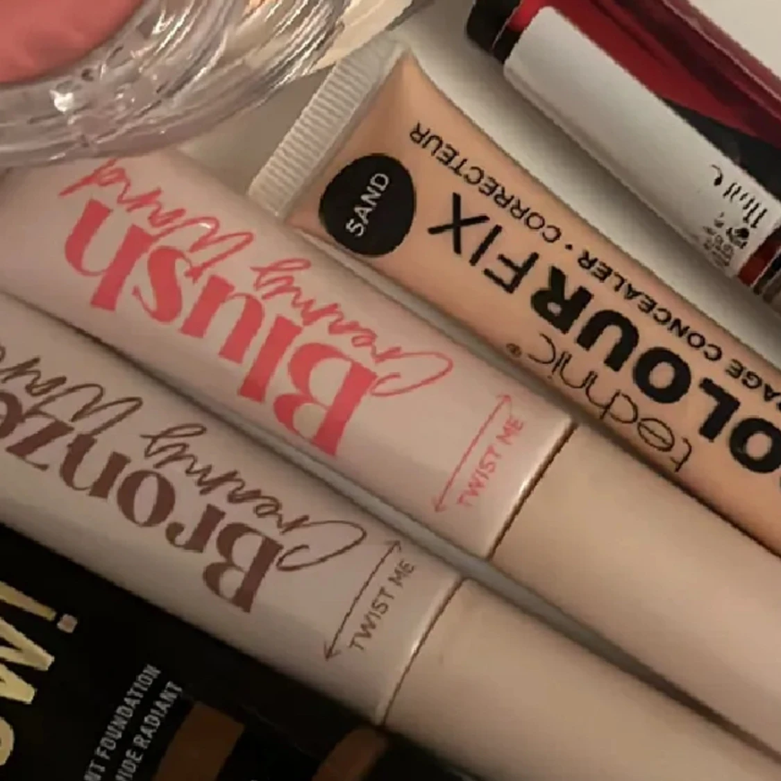 Bronzer och blush wand