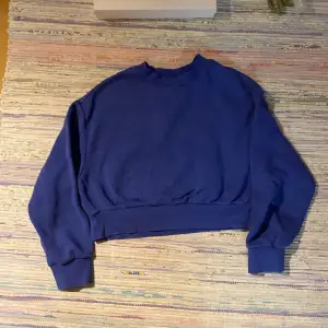 Blå sweatshirt från Monki i xs