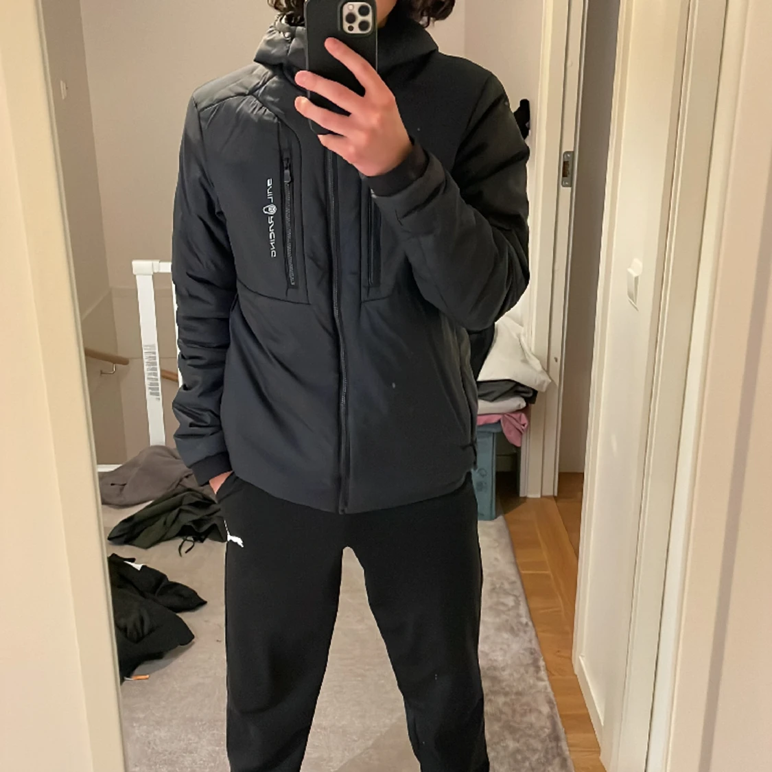 Sail racing jacka svart  - 91