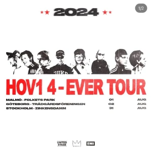 Hov1 4-ever tour Malmö 3 augusti - Säljer nu min hov1 biljett till deras 4-ever tour 2024 i Malmö, Tallriken 3 augusti eftersom jag inte kan gå längre. Köpte för 595, säljer för 495. Kan tänka mig diskutera pris! ❤️