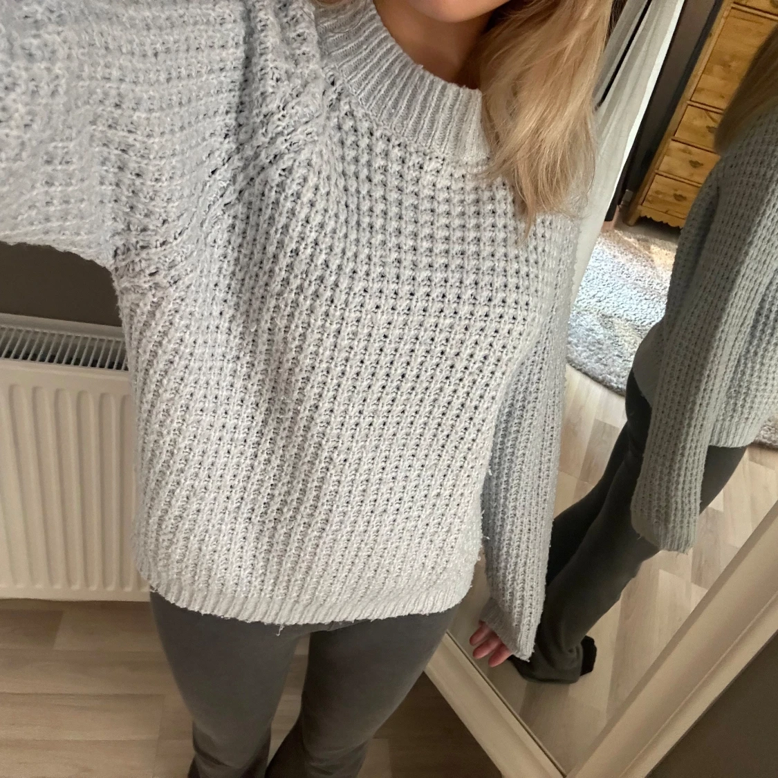 Stickad tröja 