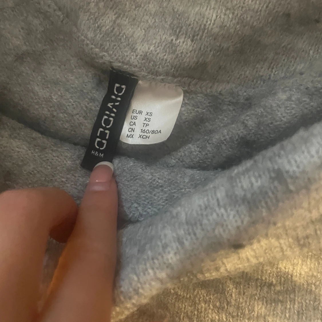 stickad off shoulder tröja - 91