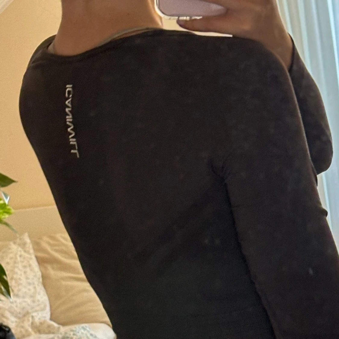 Långärmad gymtopp - 90