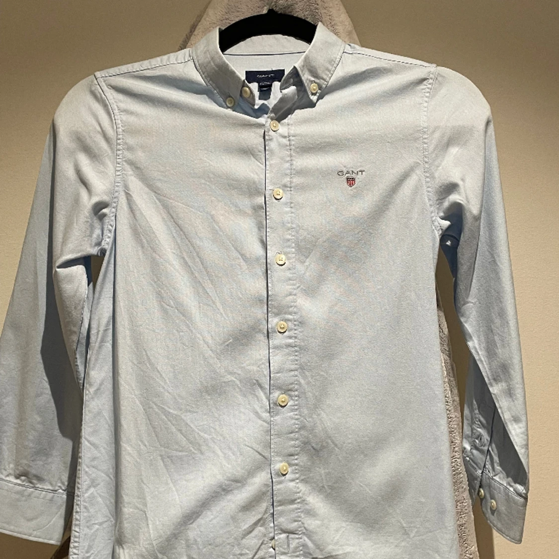 GANT SKJORTA LJUSBLÅ