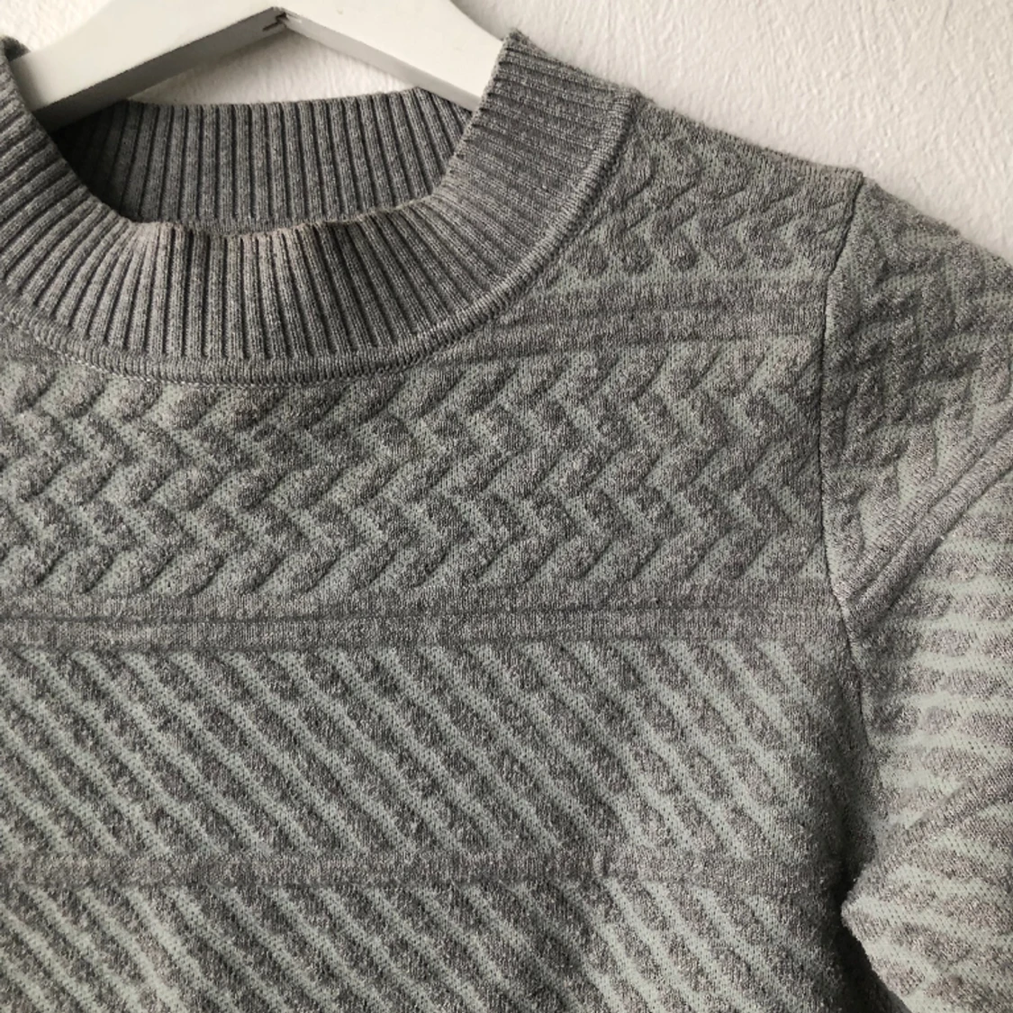 Stickad klänning  - 90