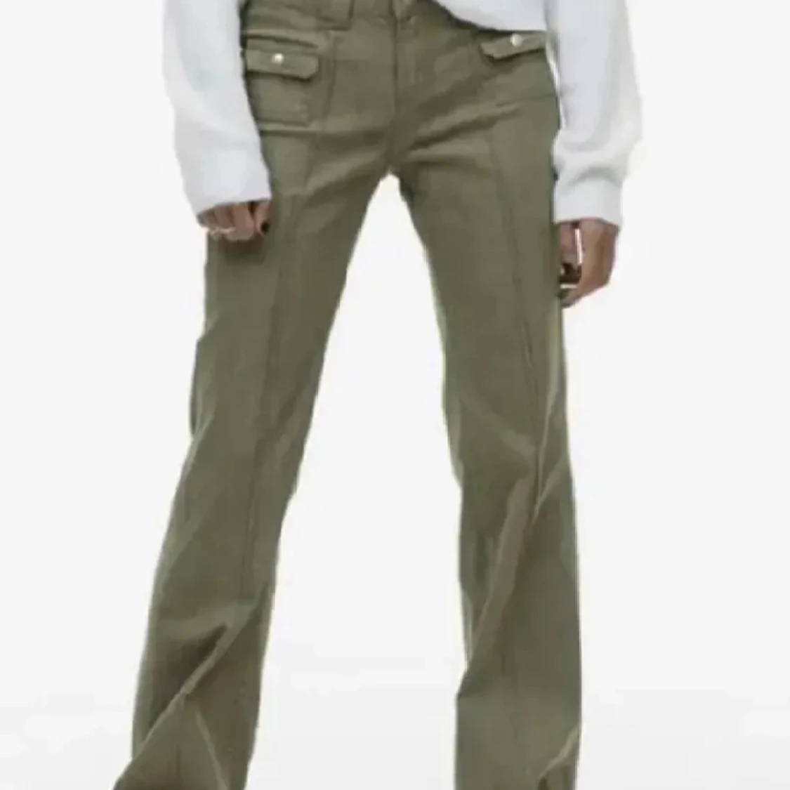 Gröna hm byxor - 90