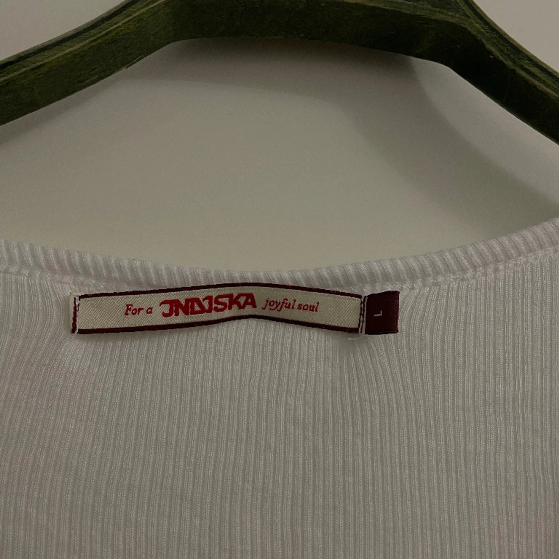 Vit kofta storlek L - 90