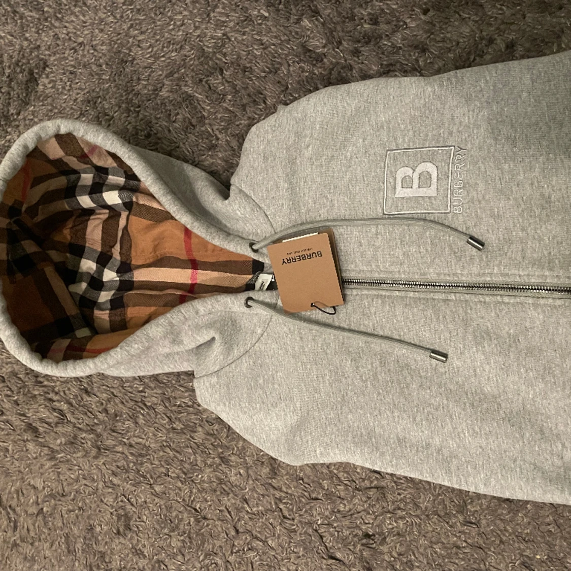 Burberry zip hoddie  - 91