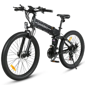 Samebike LO26-II-FT  E Mountain bike  - Motor 750w  Topp speed 35km/h Körsträckan upp till 100km Led lampa  Lcd display Vikbar  Laddning tid 4-6 timmar  För mer information här av dig  Vi erbjuder gratis frakt inom Sverige 1års garanti ingår 