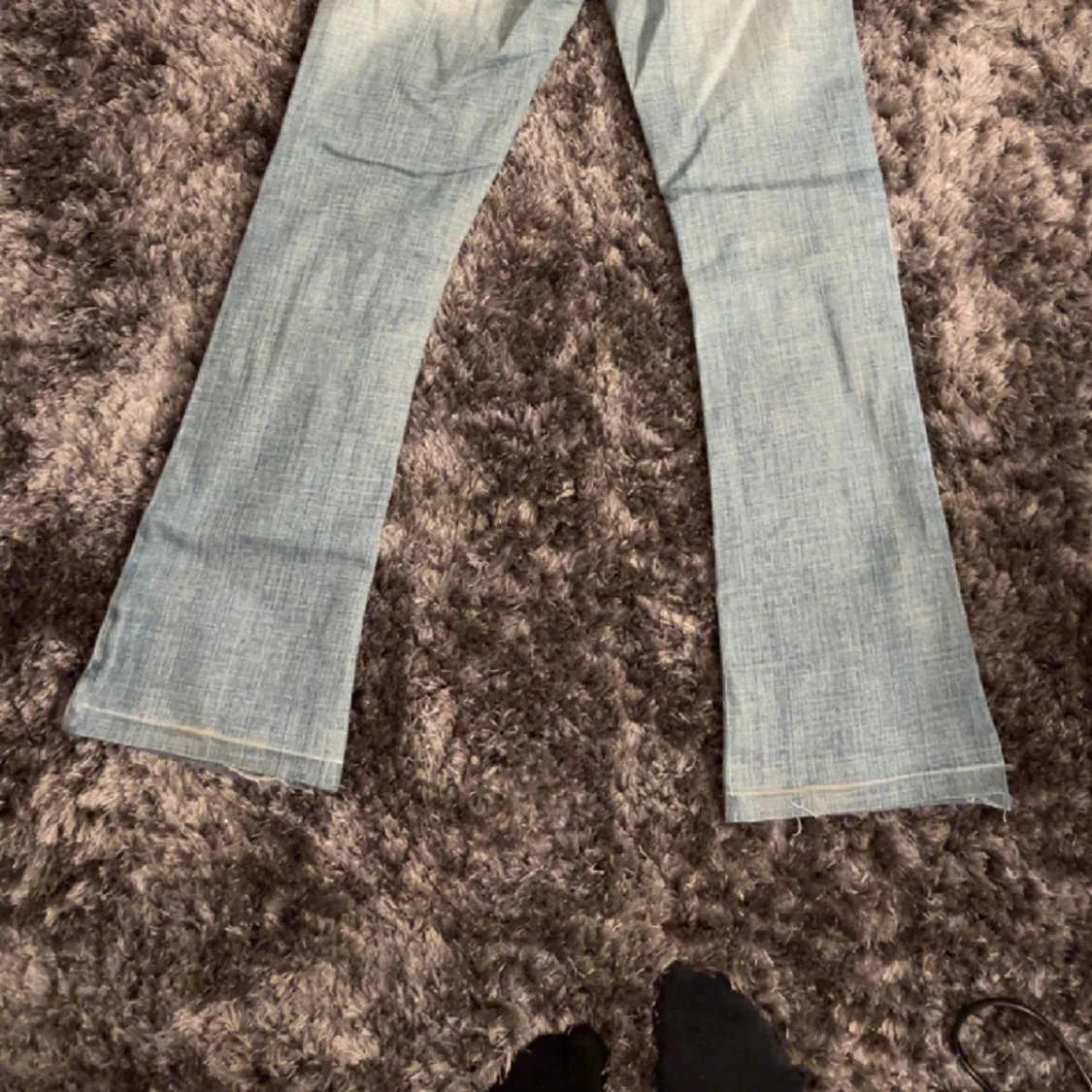 Lågmidjade bootcut jeans  - 90