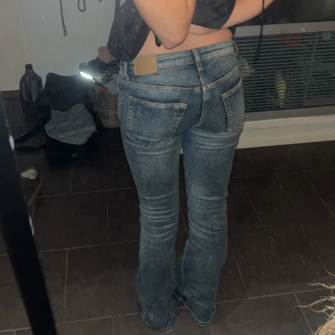 Låg midjade jeans 