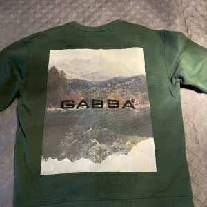 Gabba sweatshirt - Helt ny,endast använd 2 gånger. Jag är 178 cm och den sitter bra i längden. Säljer för att jag inte tycker om den längre. Köpt på kings and queens på emporia.