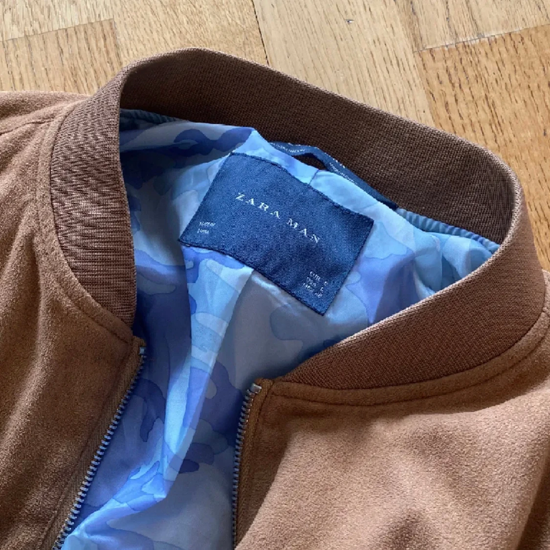 Faux suede jacket mockajacka Zara - 90